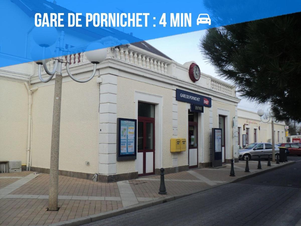 Appartement La Baule Pornichet Terrasse - Cuisine - Calme - Wifi - Parking Gratuit Extérieur photo