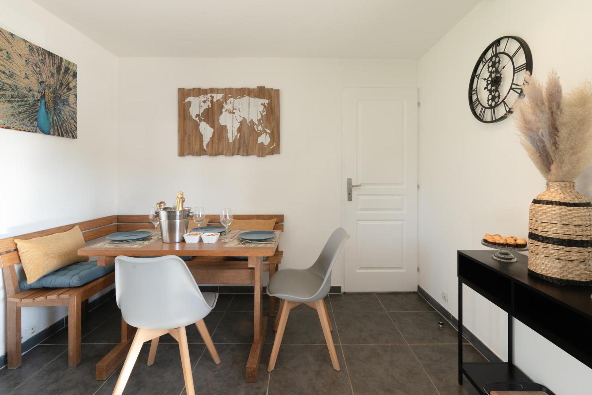 Appartement La Baule Pornichet Terrasse - Cuisine - Calme - Wifi - Parking Gratuit Extérieur photo
