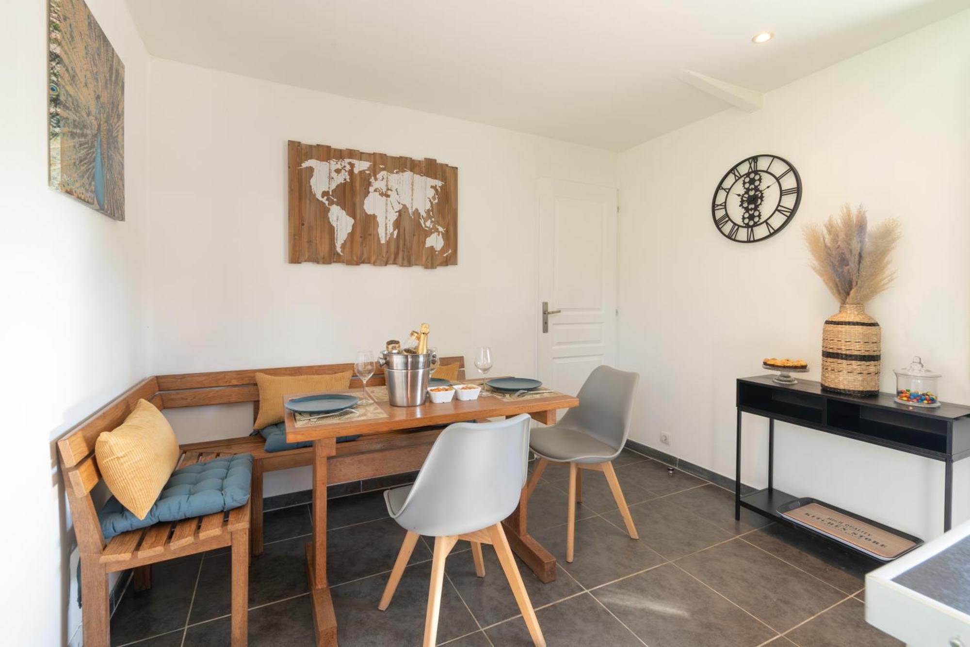 Appartement La Baule Pornichet Terrasse - Cuisine - Calme - Wifi - Parking Gratuit Extérieur photo