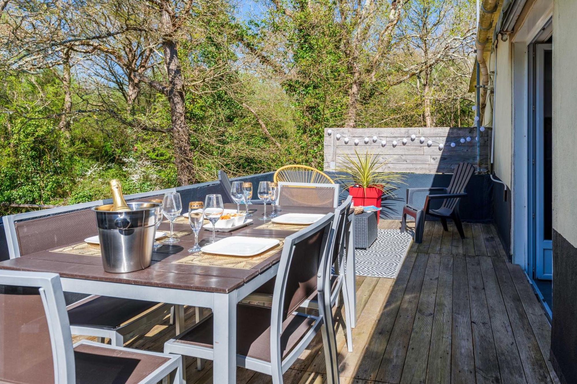 Appartement La Baule Pornichet Terrasse - Cuisine - Calme - Wifi - Parking Gratuit Extérieur photo